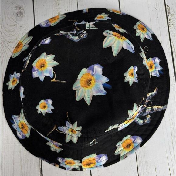 BILLIONAIRE BOYS CLUB Bucket Hat Daffodils Astronauts S/M - Picture 6 of 8